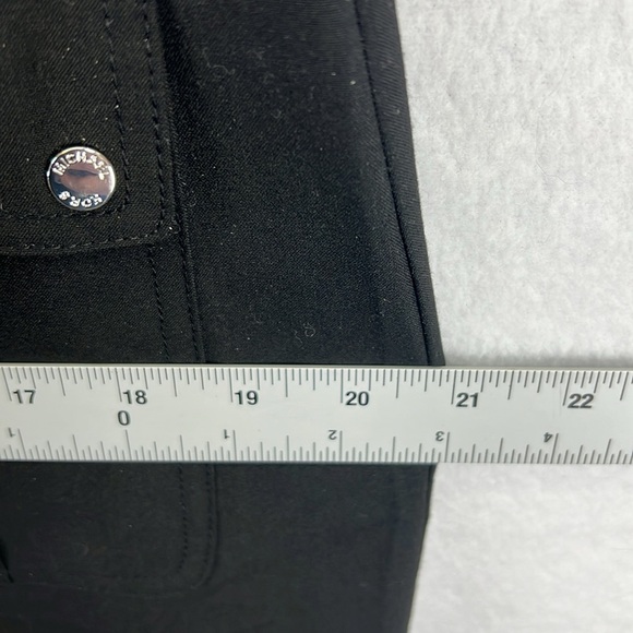 MICHAEL Michael Kors Chic Black Zip-Up Dress w/Pockets Sz L Black EUC - Picture 9 of 10